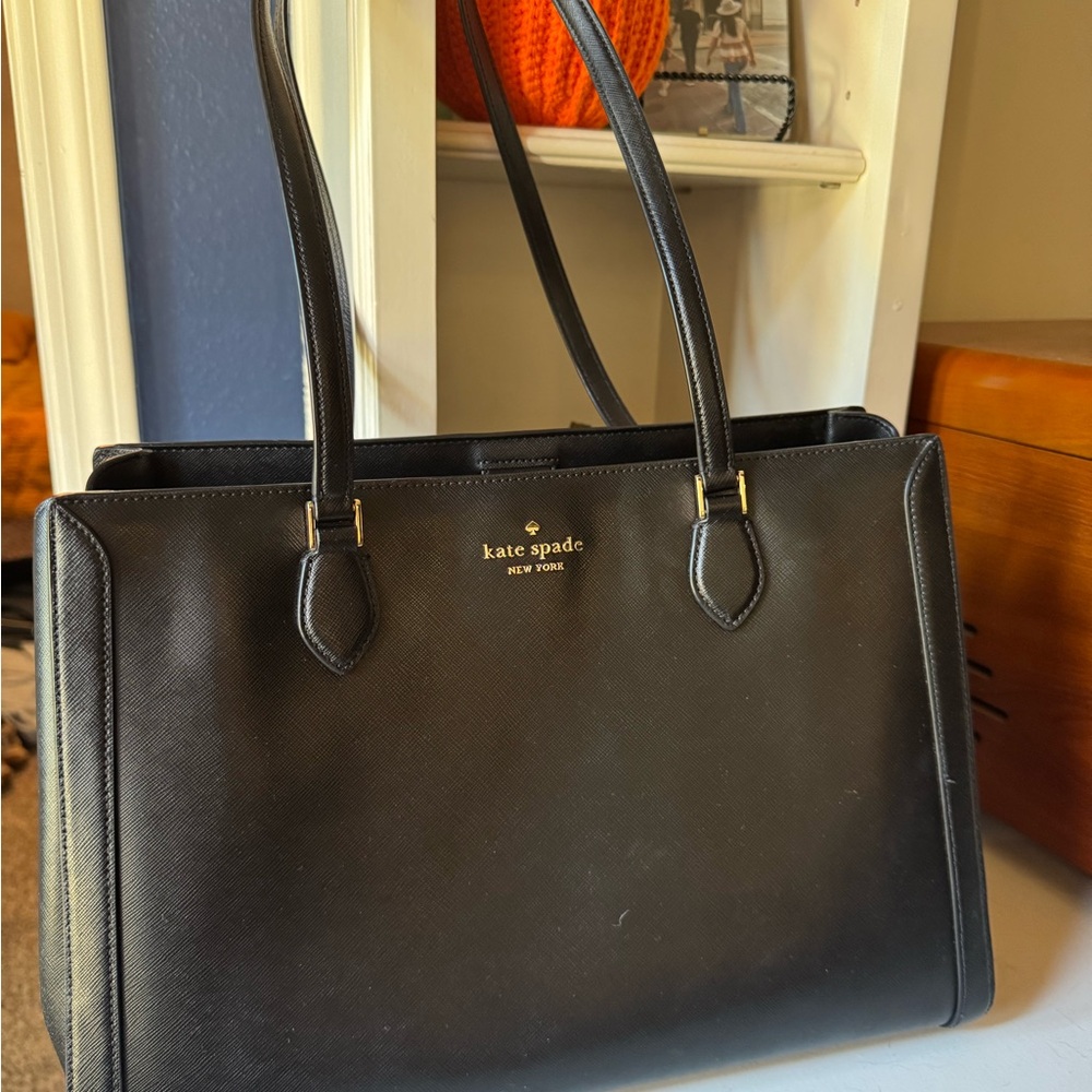 Kate Spade Madison Black Saffiano Leather Tote